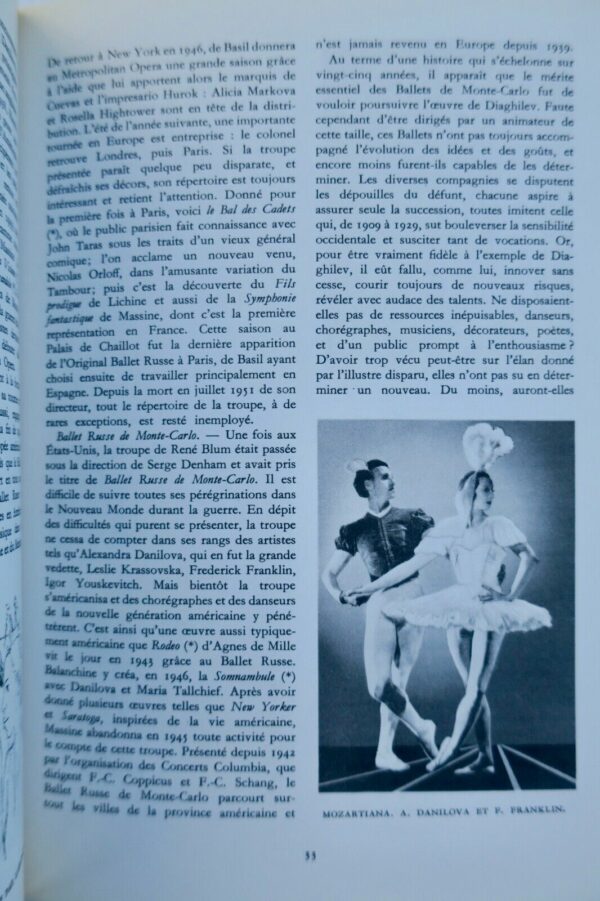 Ballet Dictionnaire du Ballet Moderne. 1957 – Image 10