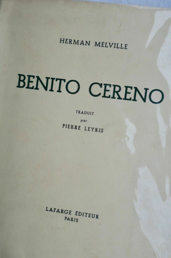 Benito Cereno Melville bois de Patrick de Manceau – Image 5