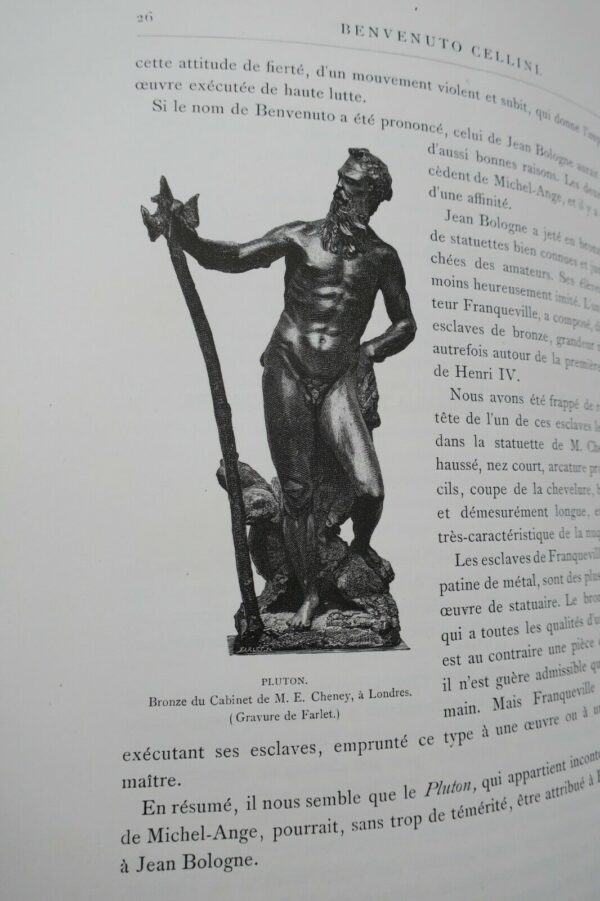 Benvenuto Cellini, Orfèvre, Médailleur, Sculpteur. Recherches sur son oeuvre – Image 4