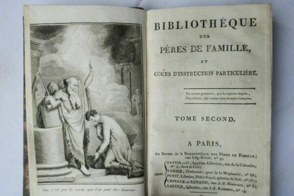 Bibliothèque des pères de famille & cours d'instruction particulière 1811 – Image 5