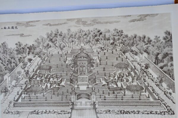 CHINE PEKIN PALAIS PAVILLONS ET JARDINS CONSTRUITS  CASTIGLIONE – Image 9