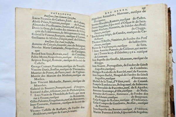 CONCILE DE TRENTE HERVET Le Sainct, sacré, universel et général 1566 – Image 9