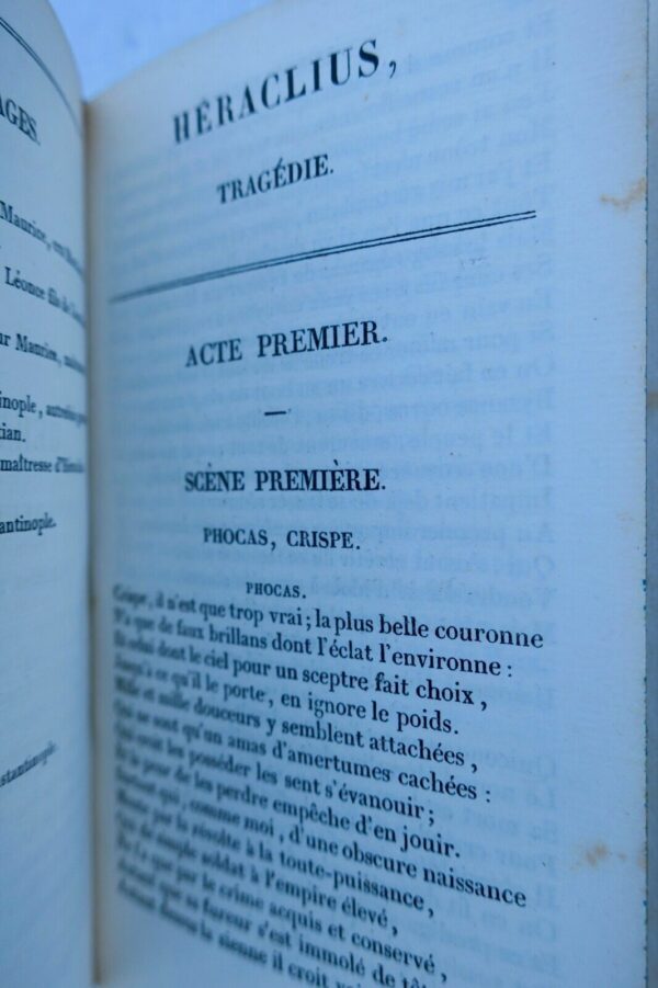 CORNEILLE Pierre Chefs-d'oeuvre dramatiques de P. Corneille 1831 – Image 4