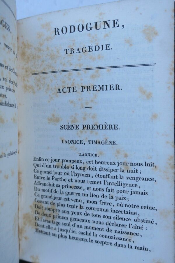 CORNEILLE Pierre Chefs-d'oeuvre dramatiques de P. Corneille 1831 – Image 5