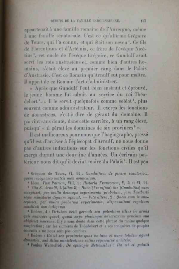 COULANGES  HISTOIRE DES INSTITUTIONS POLITIQUES DE L'ancienne France – Image 7