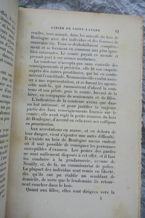 CURIOSA LA POLICE PARISIENNE. GIBIER DE SAINT-LAZARE 1888 – Image 5