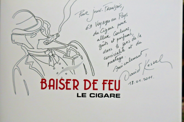 Cigare  Baiser de feu dessin & bel envoi de l'auteur – Image 3