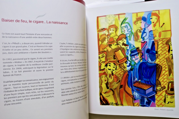 Cigare  Baiser de feu dessin & bel envoi de l'auteur – Image 6