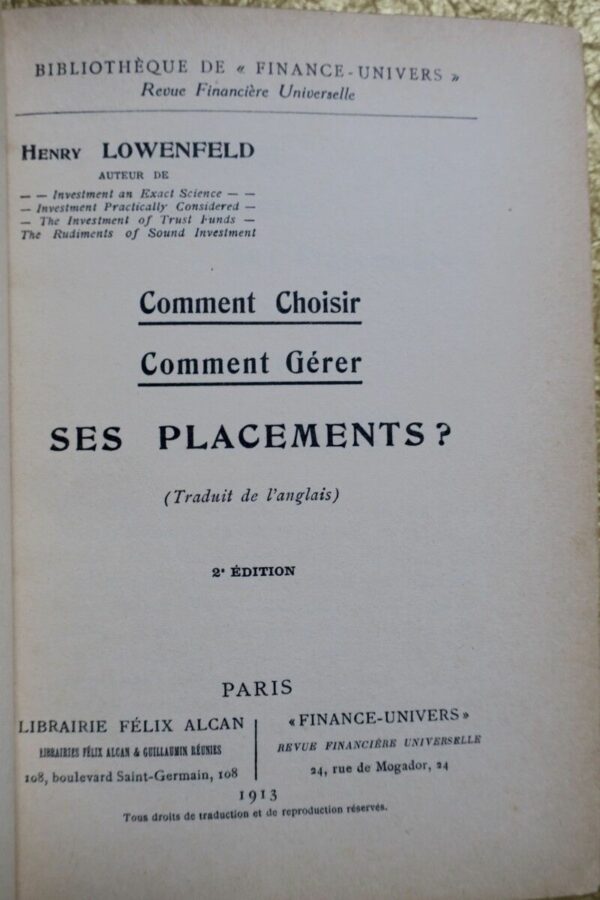 Comment choisir comment gérer ses placements? 1913 – Image 4