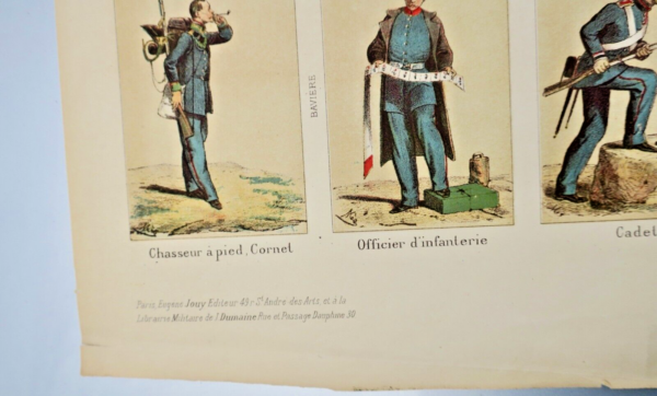 Costumes des armées allemandes 56 x 70 cm – Image 7