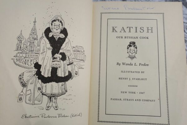 Cuisine Katish: Our Russian cook 1947