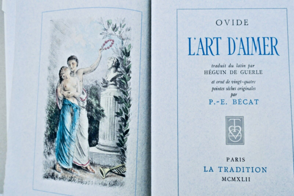 Curiosa OVIDE. Les Amours & l'art d'aimer  ill-Bécat (la paire) – Image 23