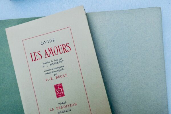 Curiosa OVIDE. Les Amours & l'art d'aimer  ill-Bécat (la paire) – Image 4