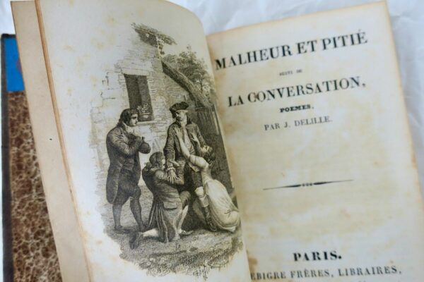 DELILLE  MALHEUR ET PITIE - SUIVI DE LA CONVERSATION, POEMES 1834 – Image 6