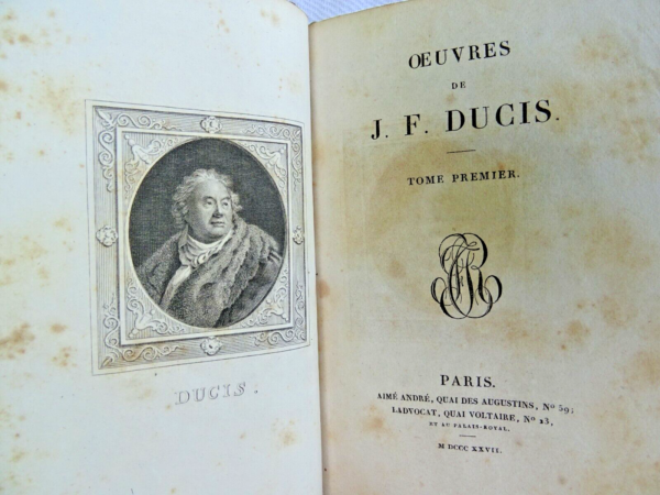 DUCIS (J.F.). Oeuvres 1827 – Image 6