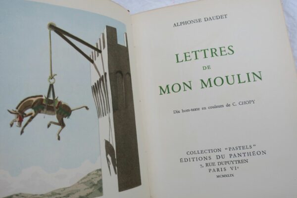 Daudet ; Illustrations de C. Chopy Lettres de mon moulin – Image 10