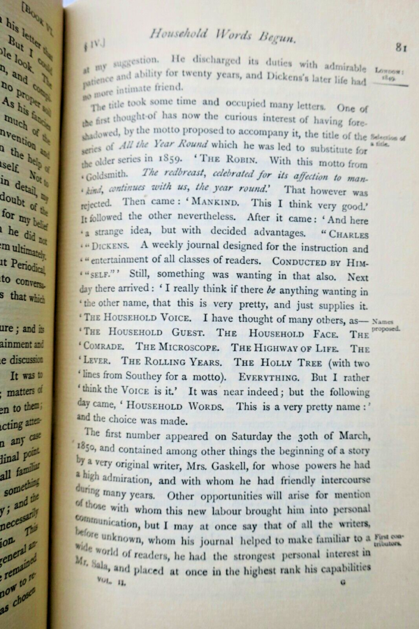 Dickens THE LIFE OF CHARLES DICKENS 1903 – Image 5