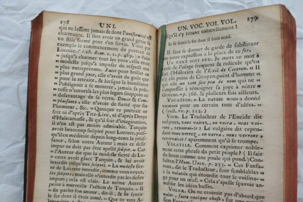 Dictionnaire Néologique à l'usage des beaux esprits du siècle 1731 – Image 9