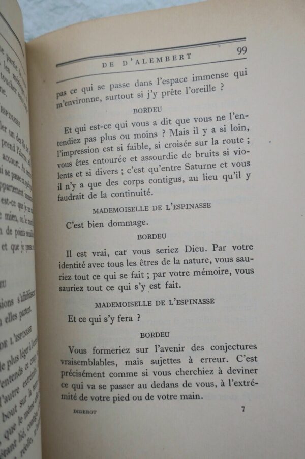 Diderot Rêve de dAlembert - Entretien entre dAlembert et Diderot  1921 – Image 4