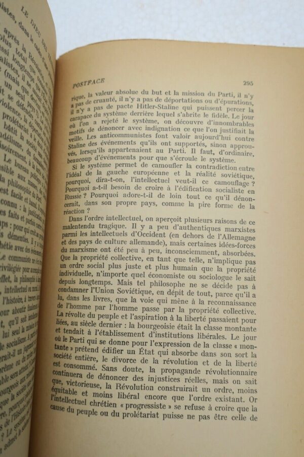 Dieu des Ténèbres. The God that Failed. Gide (André). - Koestler ... – Image 3