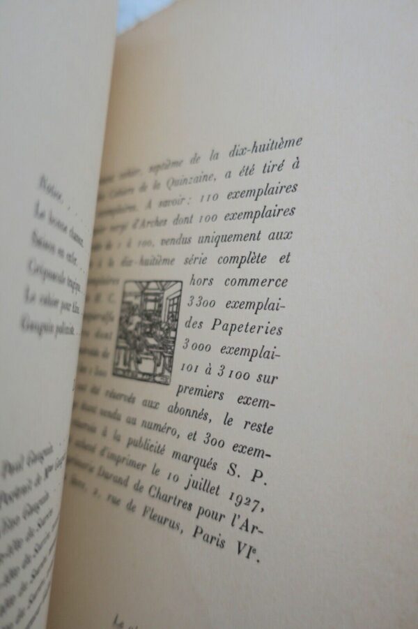 Dorsenne Jean La vie sentimentale de Paul Gauguin  1927 + dédicace – Image 10