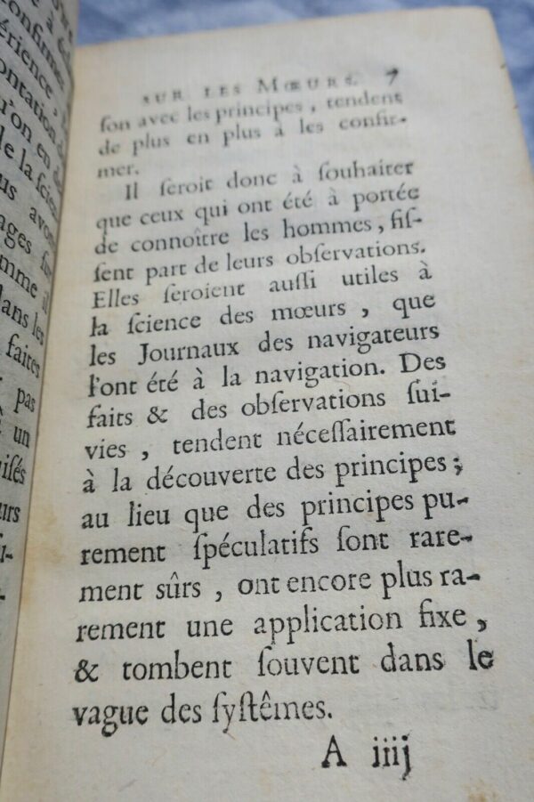 Duclos Considérations sur les moeurs de ce siècle 1751 – Image 6