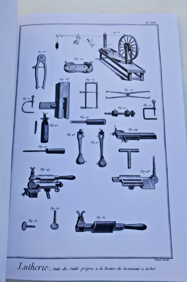 ENCYCLOPEDIE DIDEROT & D'ALEMBERT  Lutherie – Image 5