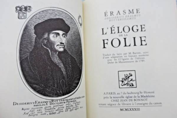 ERASME. L'Eloge de la Folie Bonnot – Image 12