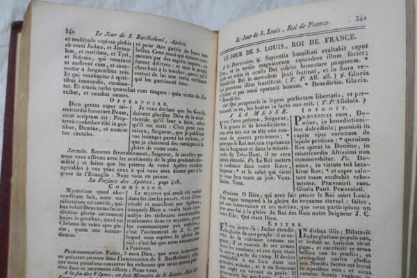 Eucologe ou nouveau livre d'église le plus complet en latin et en françois 1822 – Image 11