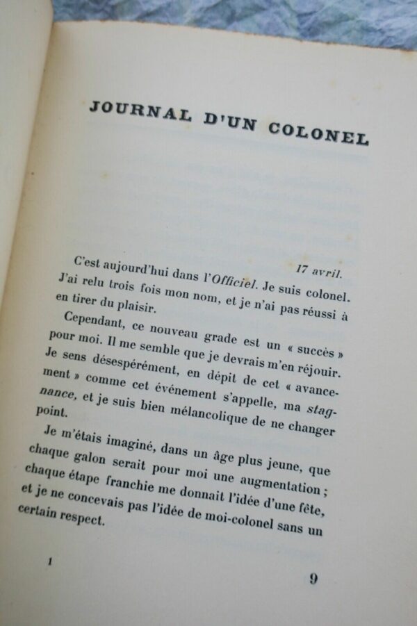 FAYARD (Jean) Journal d'un colonel 1925 – Image 5