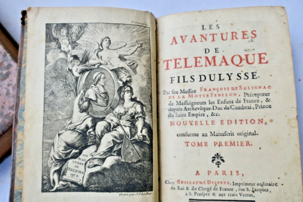 FÉNÉLON Les Avantures de Télémaque 1755 – Image 7