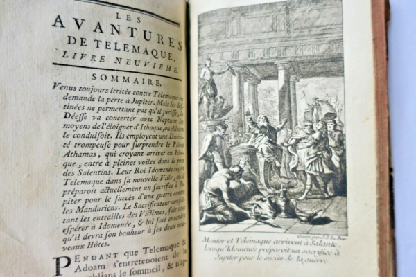 FÉNÉLON Les Avantures de Télémaque 1755 – Image 8