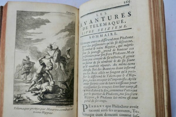 FÉNÉLON Les Avantures de Télémaque 1755 – Image 9