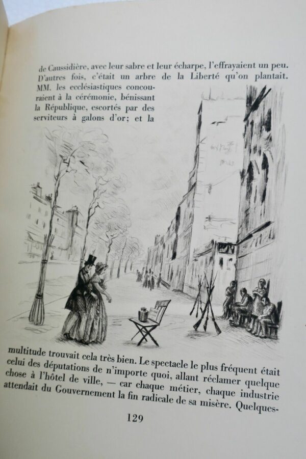 FLAUBERT, Gustave L'ÉDUCATION SENTIMENTALE. Illustrations de Bécat – Image 13