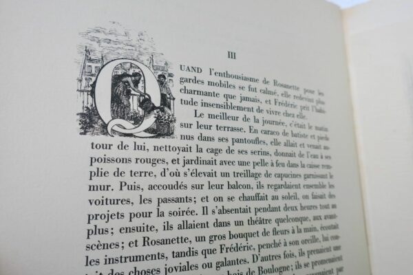 FLAUBERT, Gustave L'ÉDUCATION SENTIMENTALE. Illustrations de Bécat – Image 17