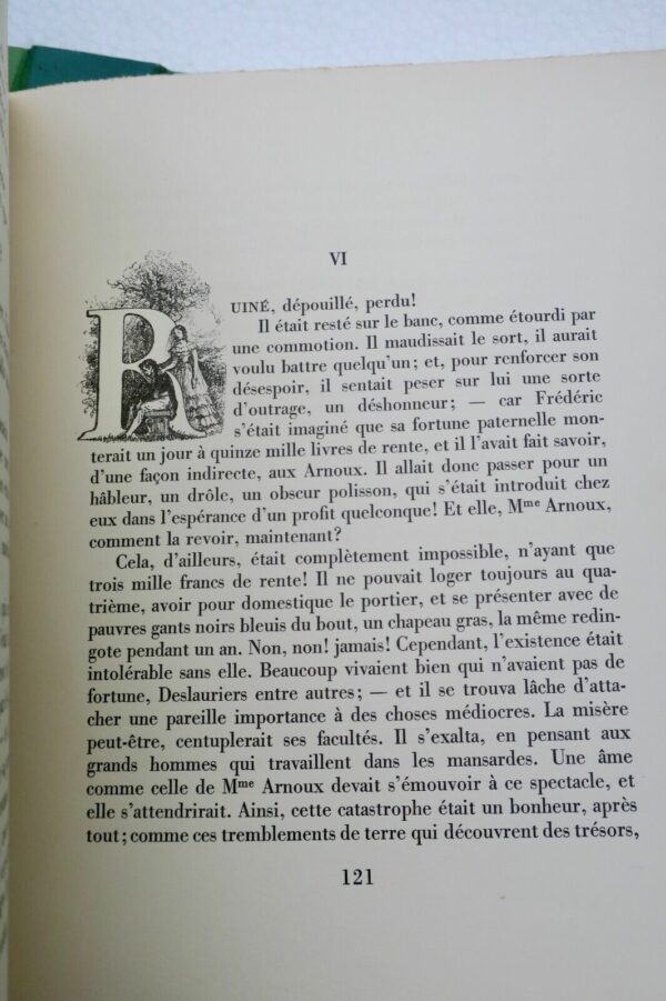 FLAUBERT, Gustave L'ÉDUCATION SENTIMENTALE. Illustrations de Bécat – Image 6