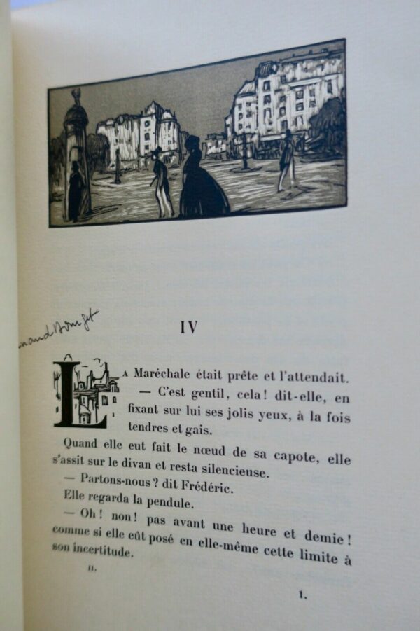 FLAUBERT, Gustave L'ÉDUCATION SENTIMENTALE, histoire d'un jeune homme – Image 6