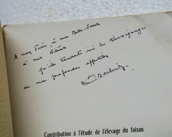 Faisan CHARLIER M. Contribution à l'étude de l'Elevage du Faisan 1936 – Image 7