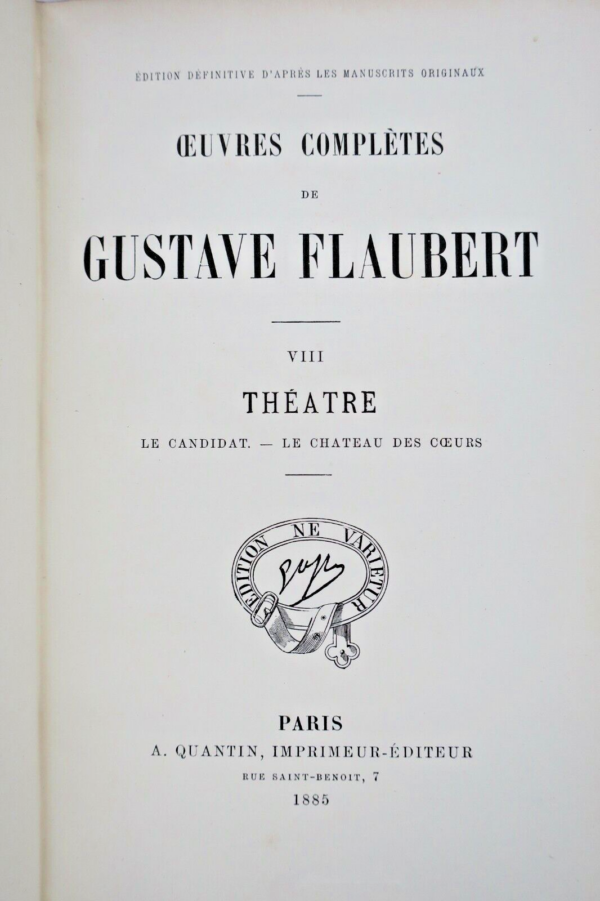 Flaubert théâtre 1885 – Image 6