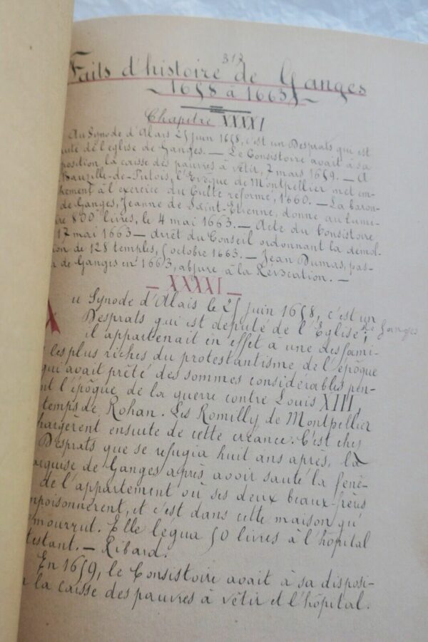 GANGES Hérault Aganticum Essai Historique Préfacé, écrit et orné de gravures... – Image 6