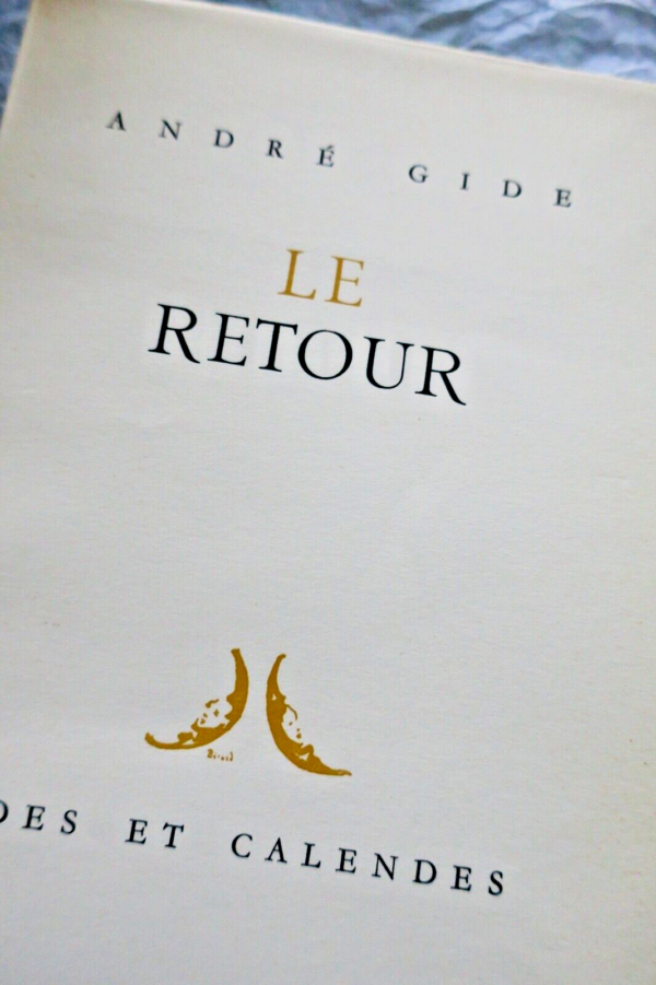 GIDE André Le retour – Image 3