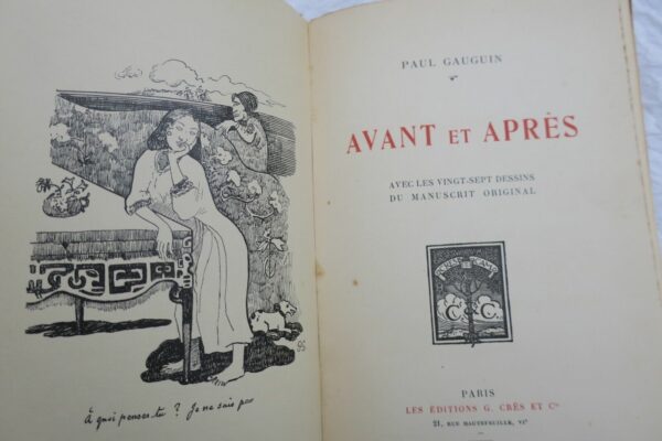 Gauguin PAUL GAUGUIN AVANT ET APRES – Image 9