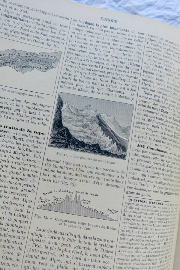 Géographie TROISIEME ANNEE DE GEOGRAPHIE. LES CINQ PARTIES DU MONDE 1895 – Image 11