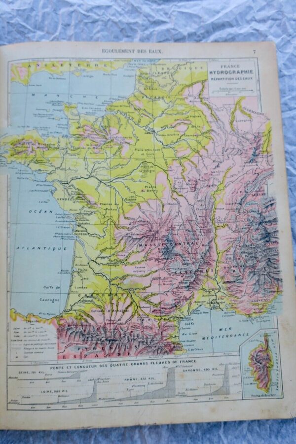 Géographie TROISIEME ANNEE DE GEOGRAPHIE. LES CINQ PARTIES DU MONDE 1895 – Image 16