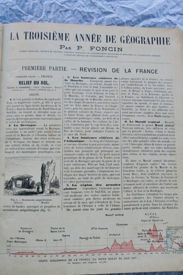 Géographie TROISIEME ANNEE DE GEOGRAPHIE. LES CINQ PARTIES DU MONDE 1895 – Image 17