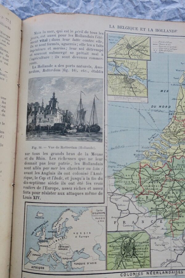 Géographie TROISIEME ANNEE DE GEOGRAPHIE. LES CINQ PARTIES DU MONDE 1895