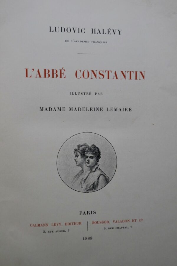 HALéVY LAbbé Constantin. Illustrations de Madeleine Lemaire – Image 11