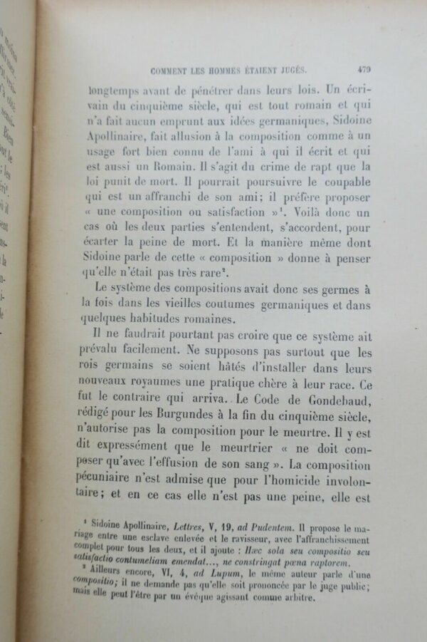 HISTOIRE DES INSTITUTIONS POLITIQUES DE L'ANCIENNE FRANCE -  monarchie Franque – Image 3