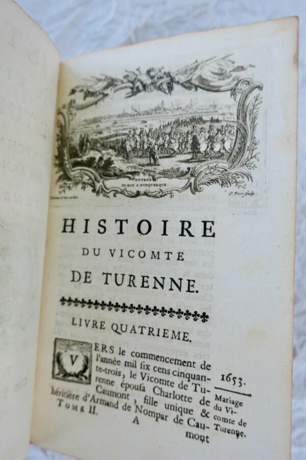 Histoire du Vicomte de Turenne, maréchal-général des Armées du Roi 1736 – Image 5