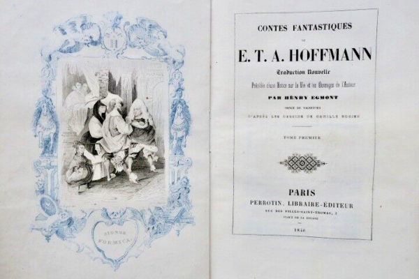 Hoffmann Contes fantastiques 1840 – Image 3